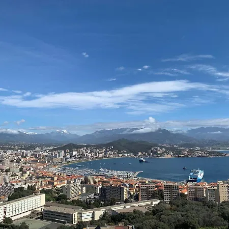 Kallistella: Luxurious Rooftop Terrace Overlooking Ajaccio Gulf Apartment Ajaccio (Corsica)